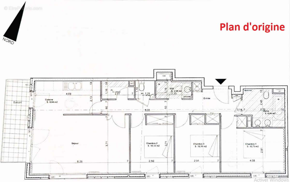 Appartement à BOULOGNE-BILLANCOURT