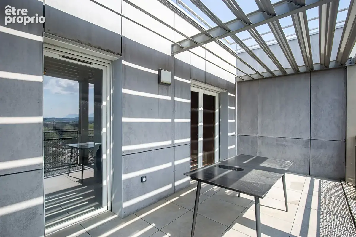 Agence immobiliere laforet - exclusivite - "hosta" - epagny metz-tessy - appartement t3 de 64,16 m² - terrasse - dernier etage - - photo 2