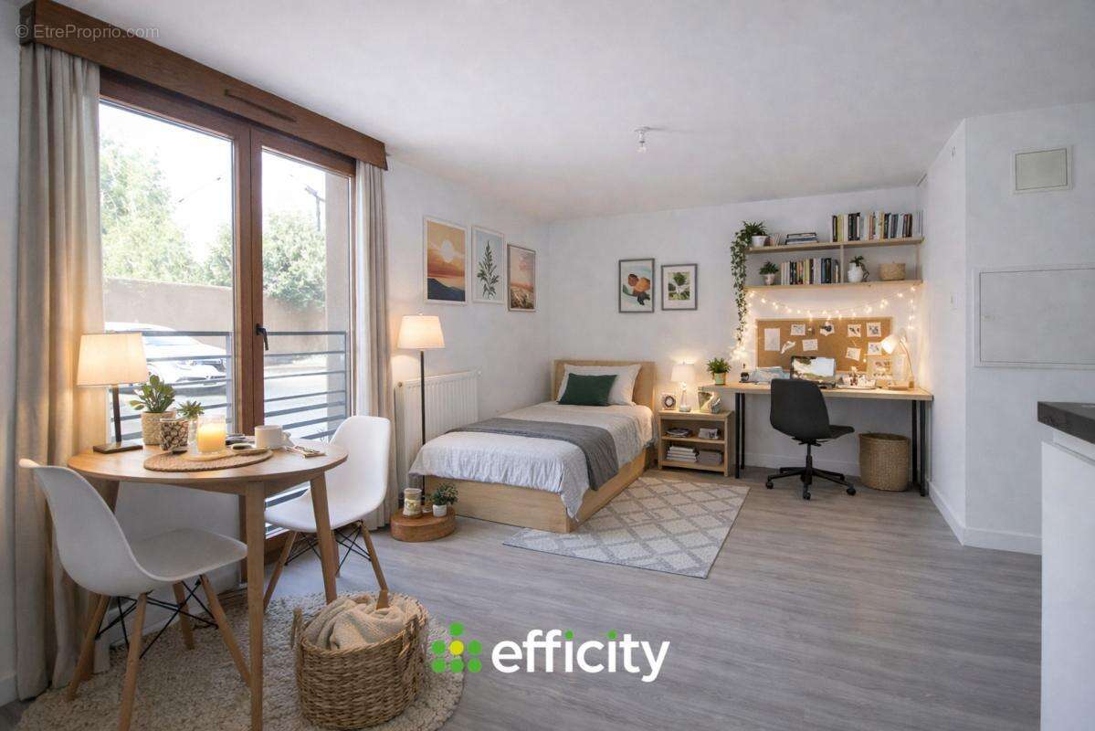 Appartement 25 m² à Villeurbanne  - photo 2