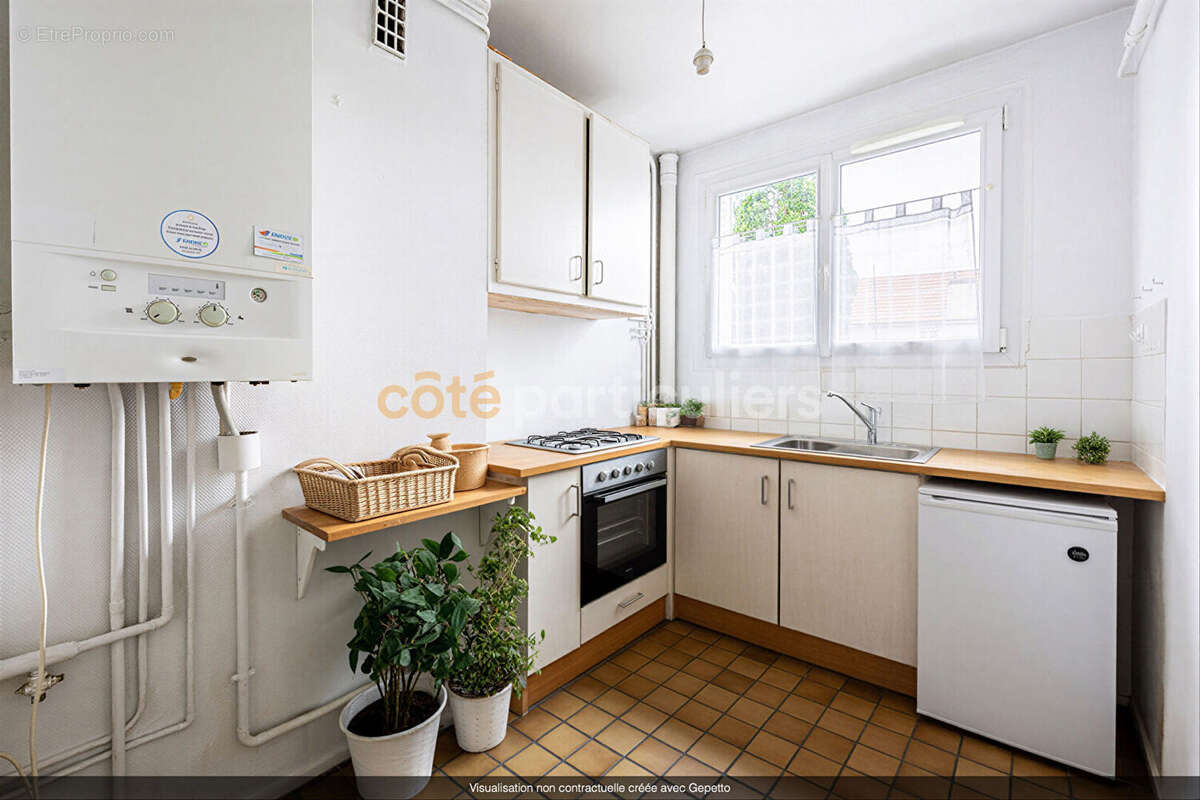 Nantes -- procé -- appartement t1 bis -- 28m2 -- cave -- rénovation - photo 2