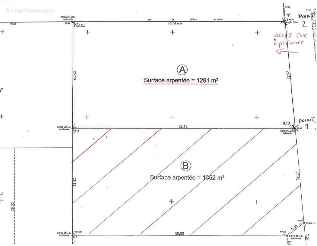 Terrain à bâtir de 1291m² - photo 4