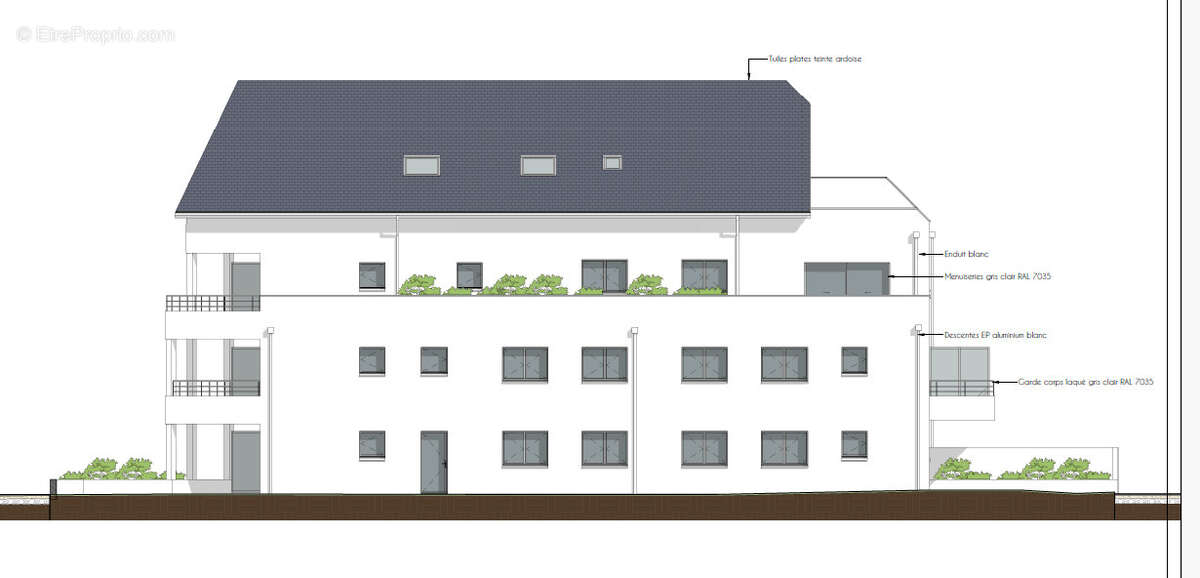 Petite résidence de charme de 12 appartements vendus neufs , été 2027, quartier calme et résidentiel - photo 17