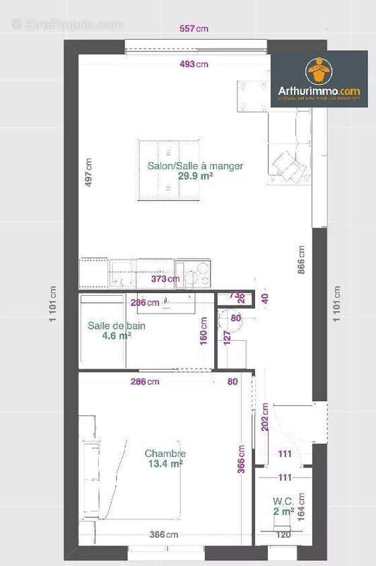 Appartement à PIETROSELLA