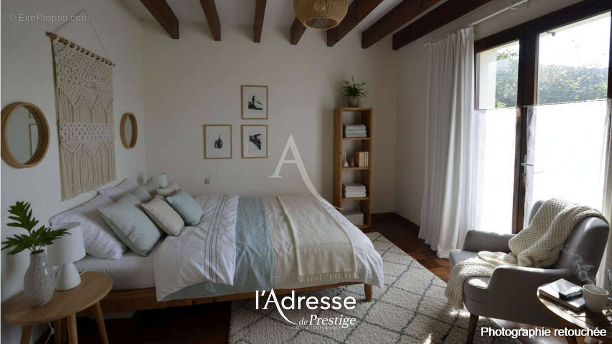 Maison néo-basque à Ascain - 4 chambres sur 3 niveaux, 2 T2 locatifs - photo 9