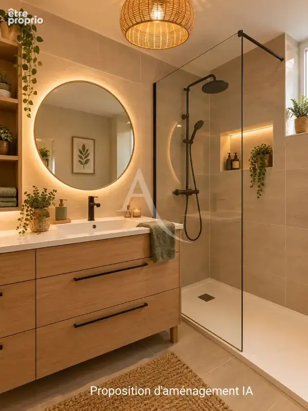 Nantes-Gréneraie Appartement 2 pièce(s) 53m² avec jardin, véranda, cellier et garage - photo 6