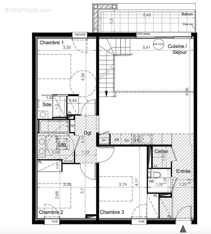 Appartement à BRUGES