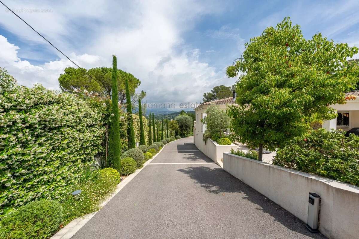 Colline de castellaras - villa provencale - jardin et piscine - photo 21