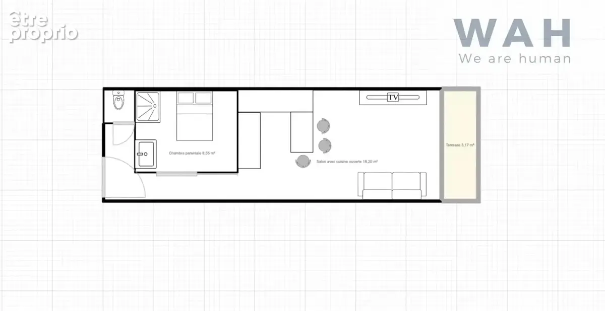 Vente appartement rénové avec place de parking à la grande m - photo 8