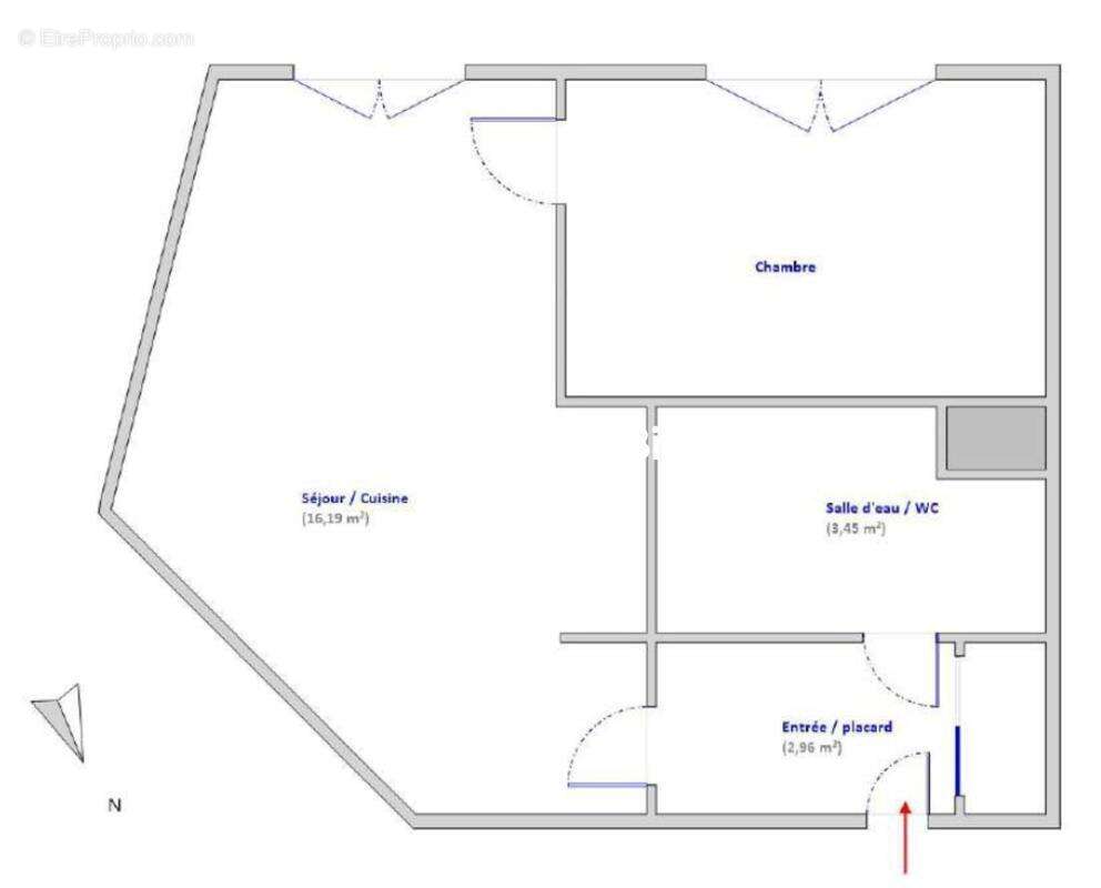 Appartement à PARIS-8E