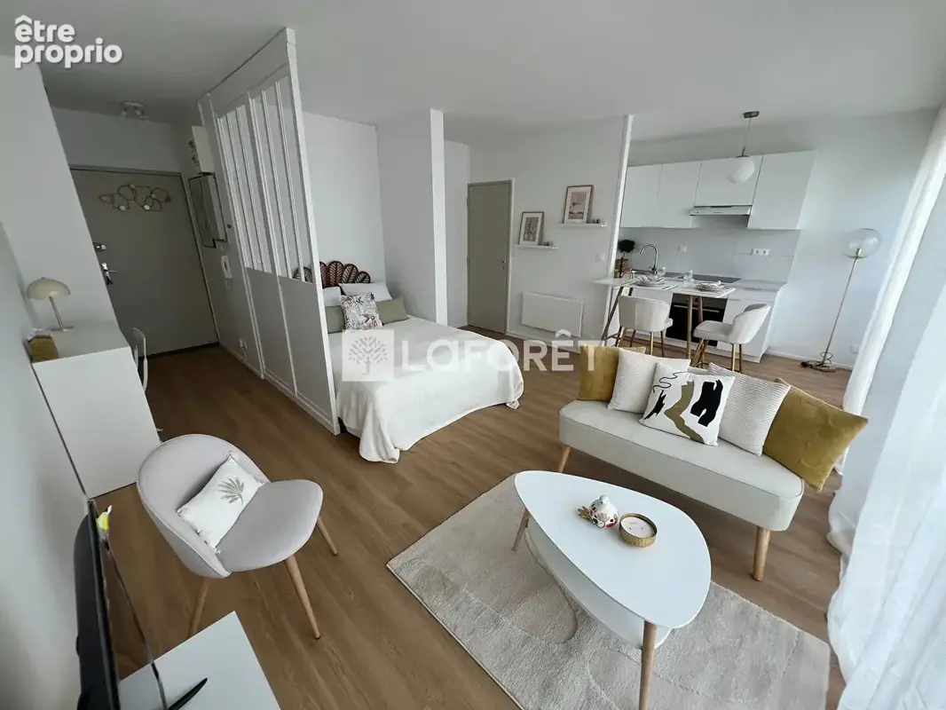 Appartement Bordeaux 1 pièce(s) 33 m2 - photo 1