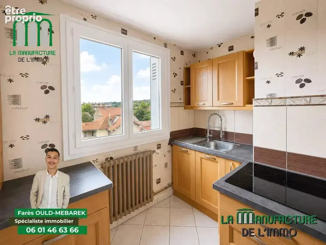 Appartement 3 pièces 53 m² · à La Ricamarie · 53,1 m² · 52 000 €