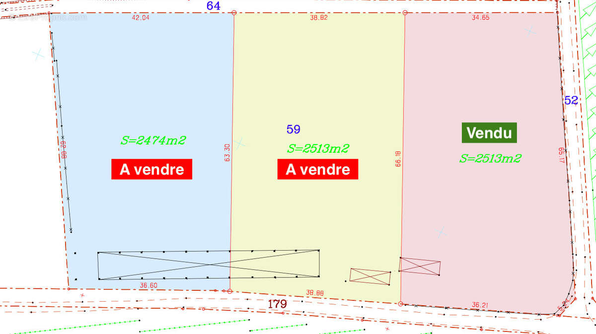 Terrain à AUBORD