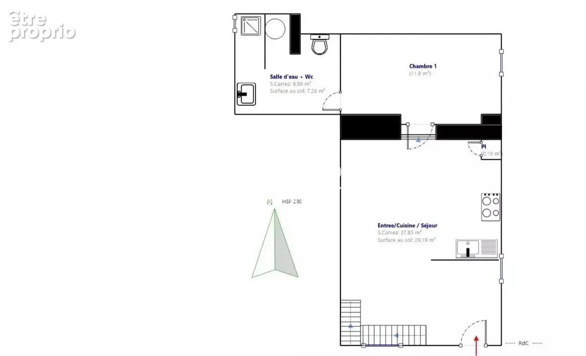 LA CASA DE MAJORELLE – Appartement duplex T3 de 71 m² - 13002 Le Panier - photo 16