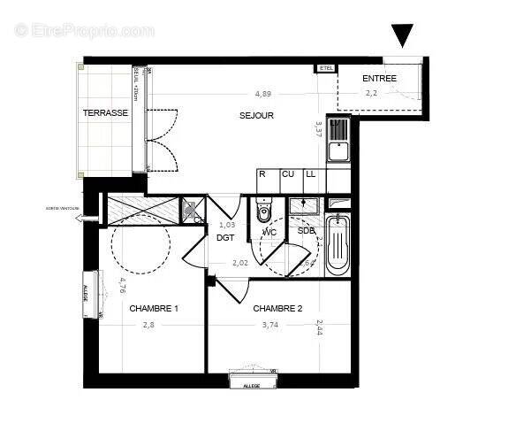 Appartement à CABOURG