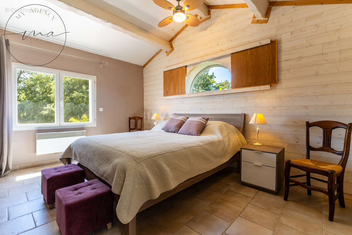 Lignan-sur-Orb   Maison de caractère 215 m2, 5 chambres, piscine, terrain 983 m2 - photo 66