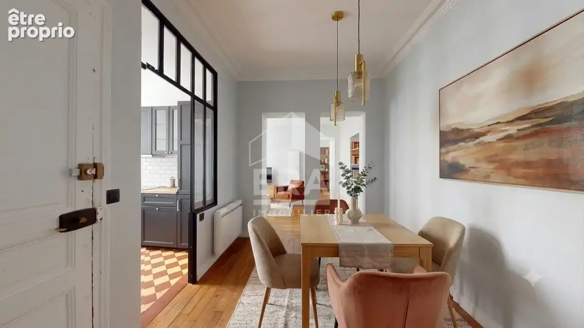 Appartement 55m² à paris 19e arrondissement - photo 5