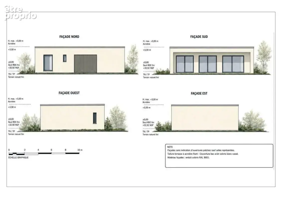 Terrain constructible comprenant 2 parcelles avec possibilité d'édifier 2 maisons - photo 6