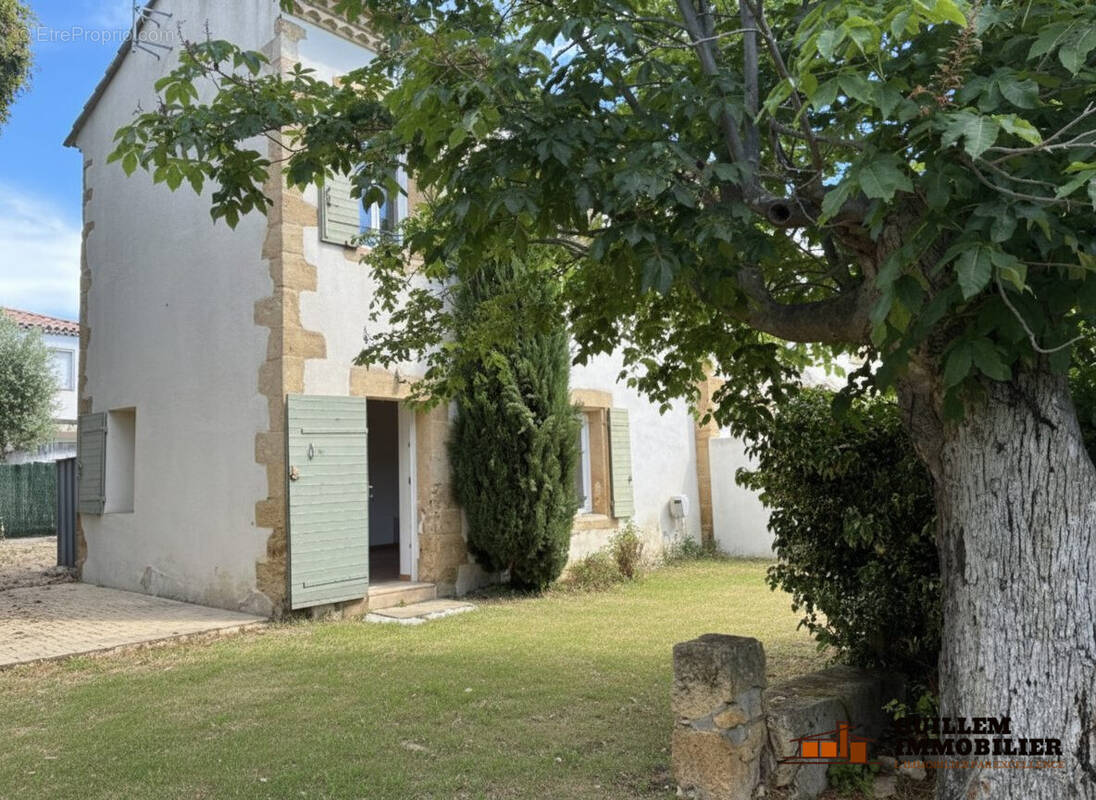 Façade avant - Maison à SAINT-CHAMAS