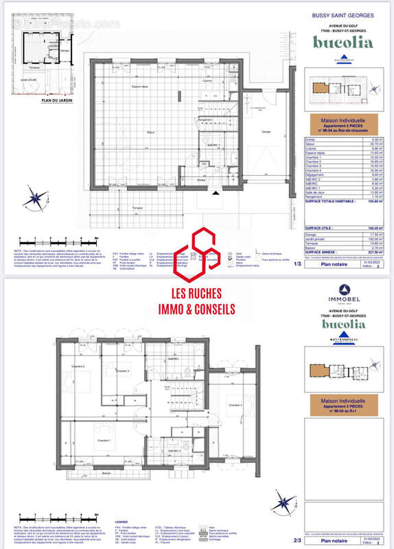 Appartement à BUSSY-SAINT-GEORGES