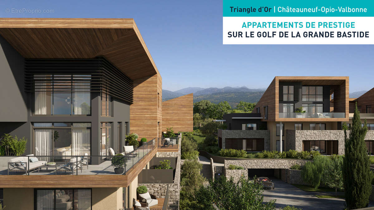 Châteauneuf-de-Grasse  4P Duplex avec grand terrasse  Résidence neuve face au golf - photo 3