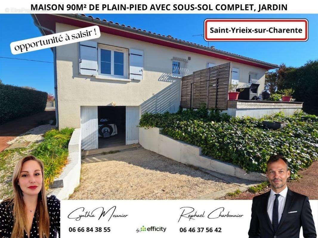 Maison à SAINT-YRIEIX-SUR-CHARENTE