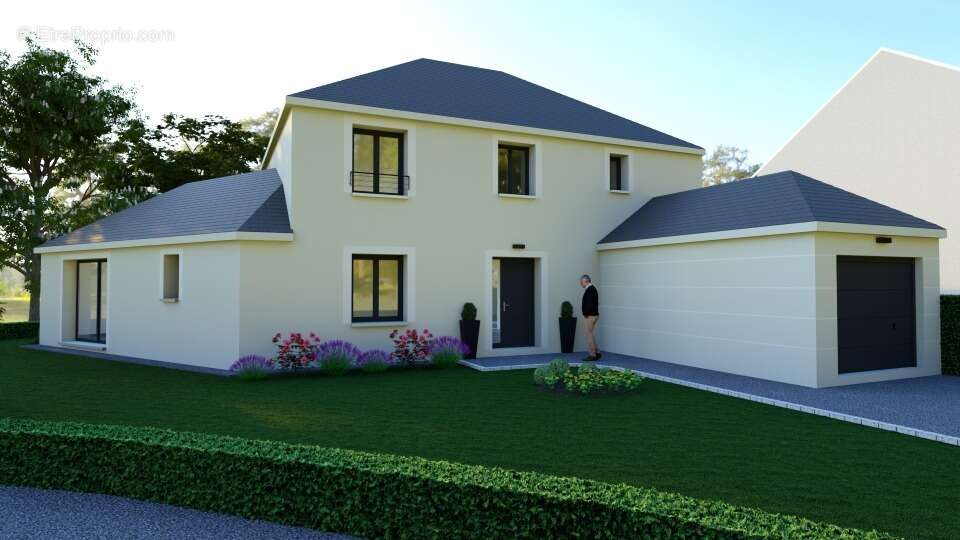 Terrain 700 m² à Jouars-Pontchartrain  - photo 2