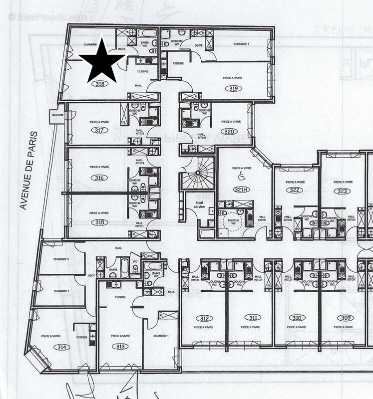 Appartement à VILLEJUIF