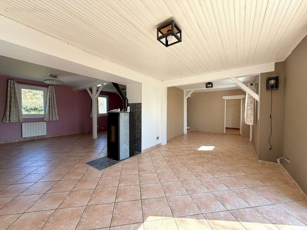 Séjour / salon - Maison à SAINT-HILAIRE-DE-RIEZ