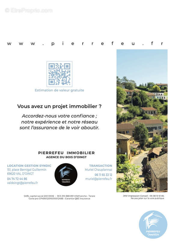 Terrain à OINGT