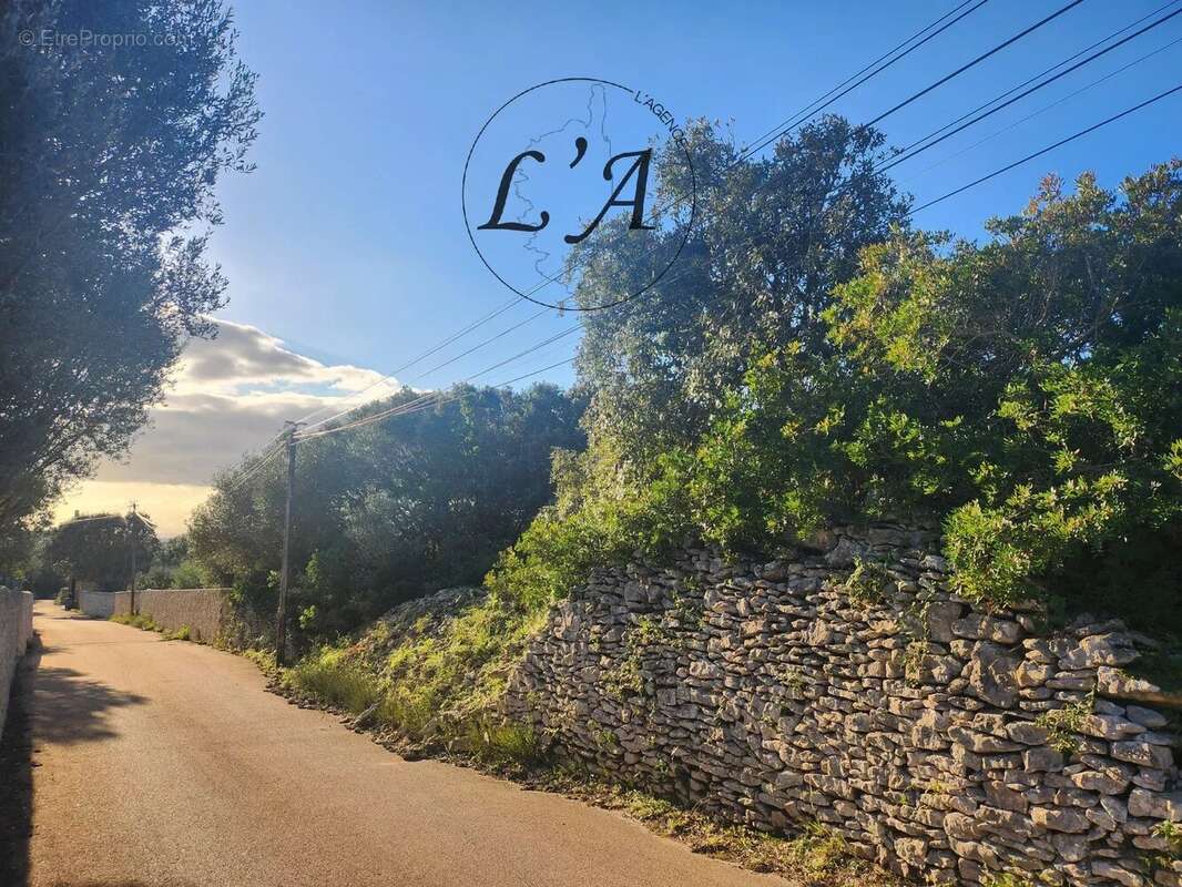 Terrain à BONIFACIO