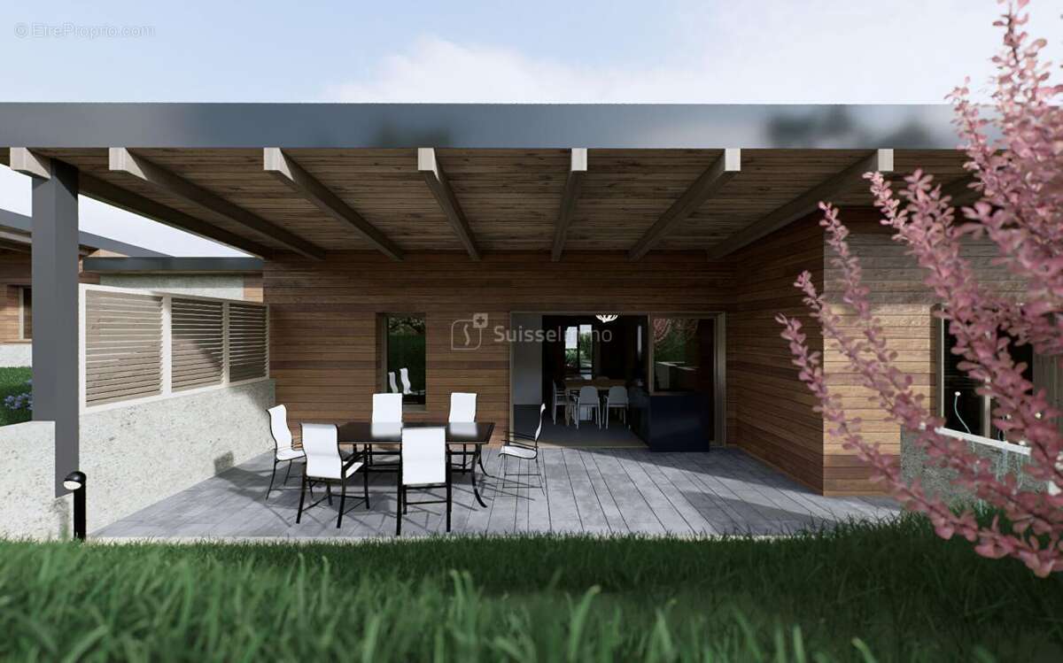 Maison d'architecte Les Auxons 5 pièce(s) 152 m2 - photo 10