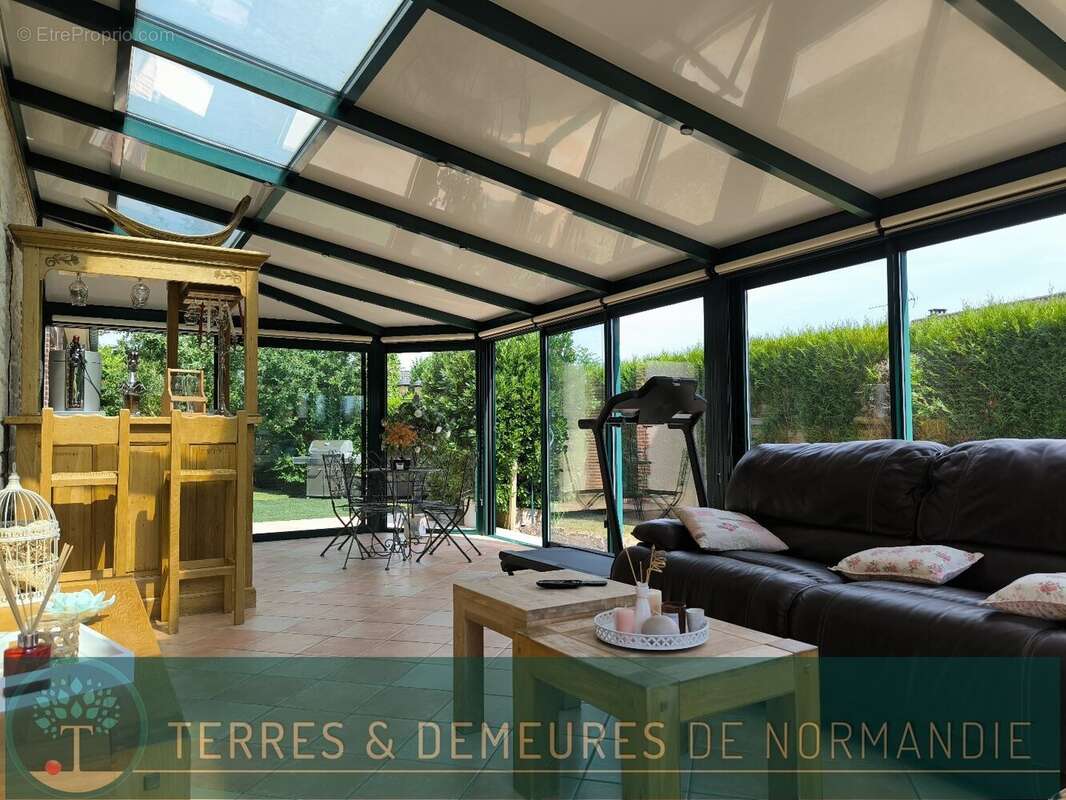 A 10 minutes de grand-bourtheroulde (27520), maison 4 chambres sur sous-sol, veranda et spa de nage sur terrain 1390 m². - photo 6