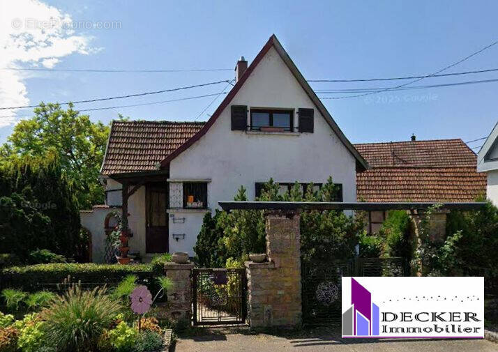 Maison à ZINSWILLER