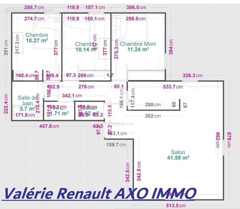 Appartement à TOULOUSE