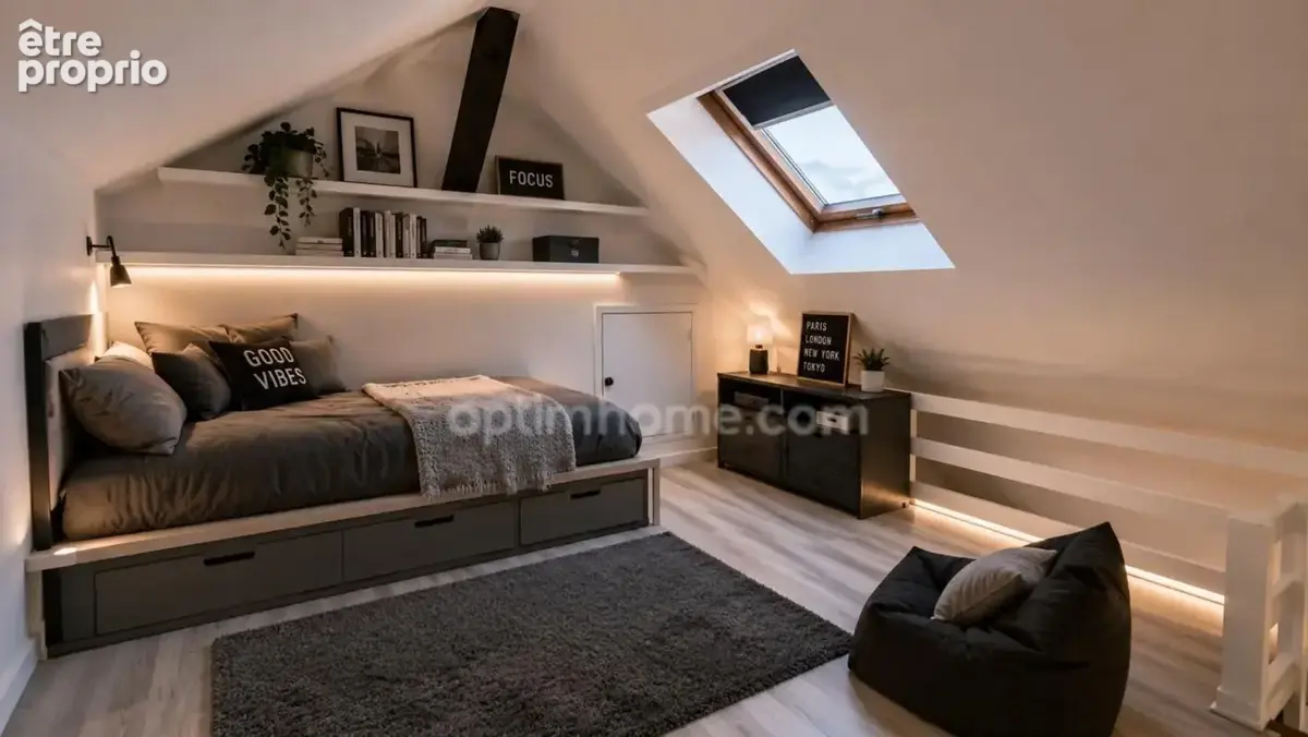 T3 duplex – Bureau + mezzanine – Immeuble 1903 – Chamalières – DPE E / GES E - photo 14