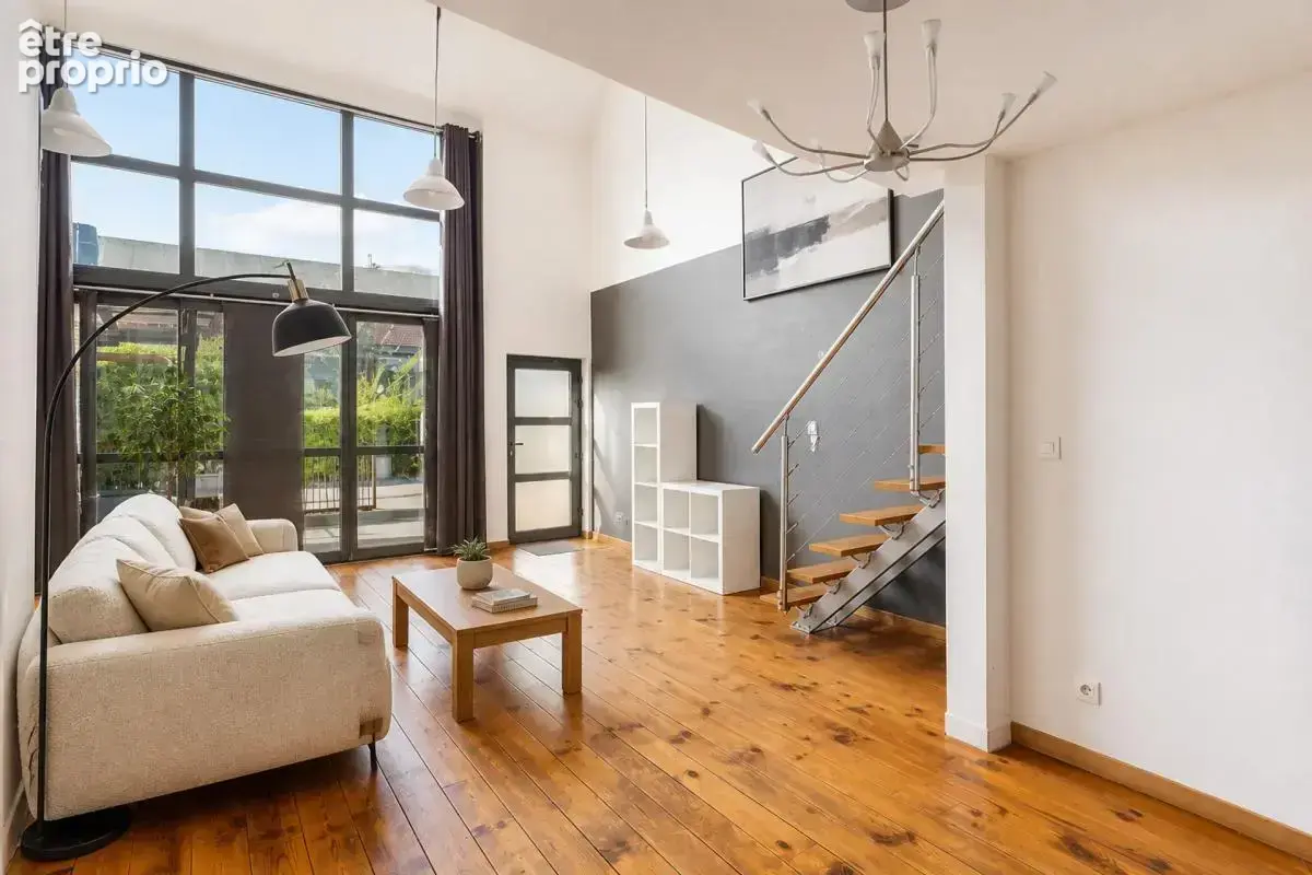 Loft 4 pièces de 66,76 m² avec terrasse situé à Roubaix - photo 1