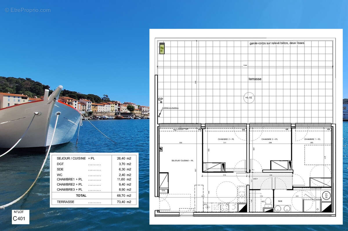 Appartement à PORT-VENDRES