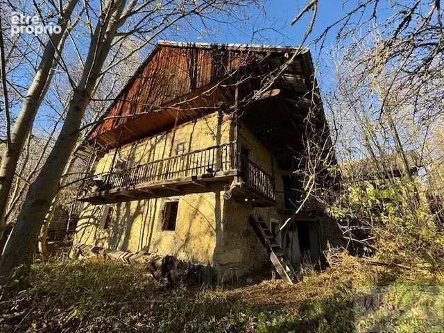 Ensemble immobilier à rénover - albiez-le-jeune - vue aiguilles d'arves - photo 2