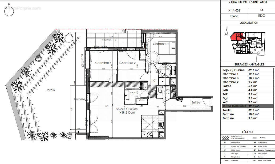 Appartement à SAINT-MALO