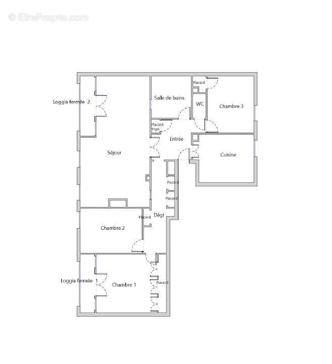 Appartement à LYON-3E