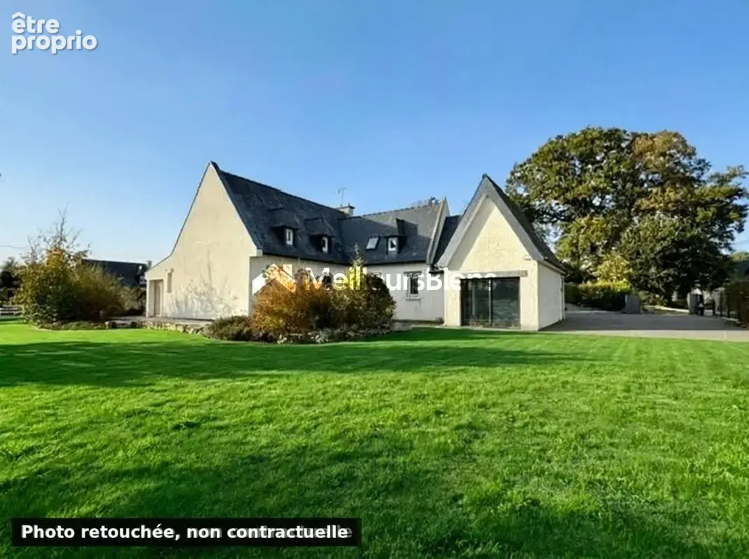 Maison 8 pièces à Châtelaudren-Plouagat, véranda et garage attenant - photo 1