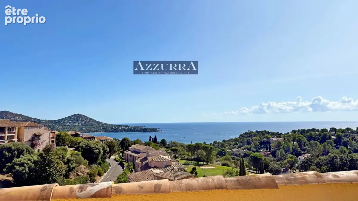 Agay cap esterel village 3 pieces duplex vue mer - parking prive - libre de suite - photo 11