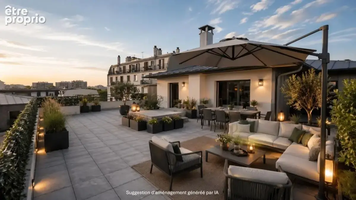 MAISONS ALFORT Centre Ville - Magnifique Penthouse de 4 Pièces - 87 m²avec sa Terrasse d'Exception de 120 m² + 2 emplacements de - photo 12