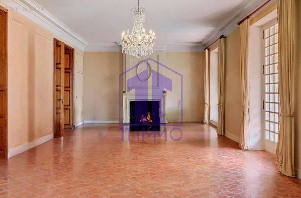 Salon actuel - Maison à PENNAUTIER