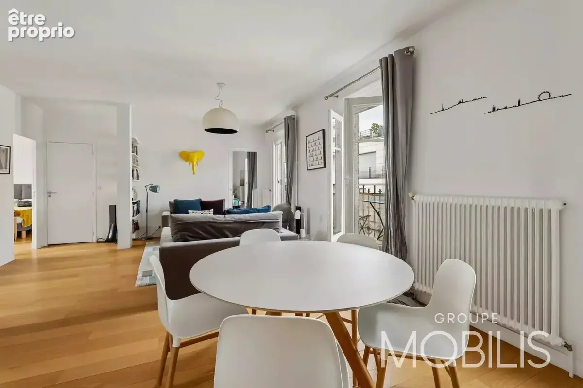 PARIS 15 - SAINT-CHARLES - CONVENTION - Appartement traversant de 74,06m2 - 3 chambres - Traversant - Balcon - 5e étage - ascens - photo 5