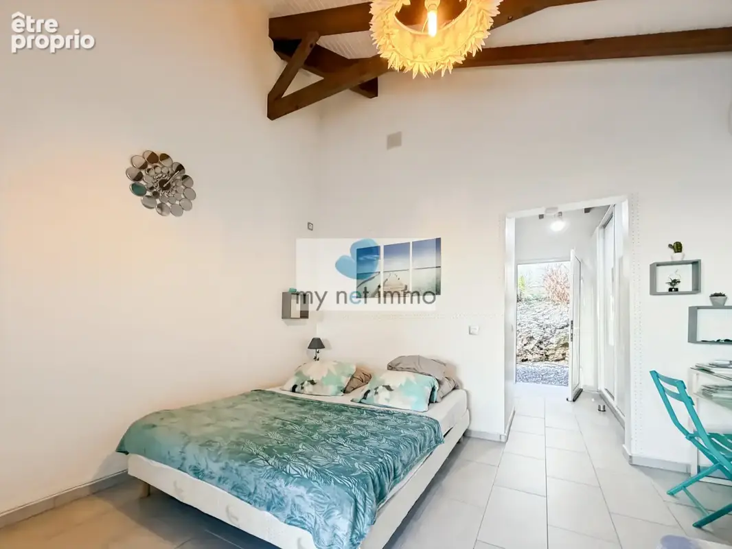 Vue mer, jardin et douceur de vivre - petite copropriété - centre st françois - photo 8