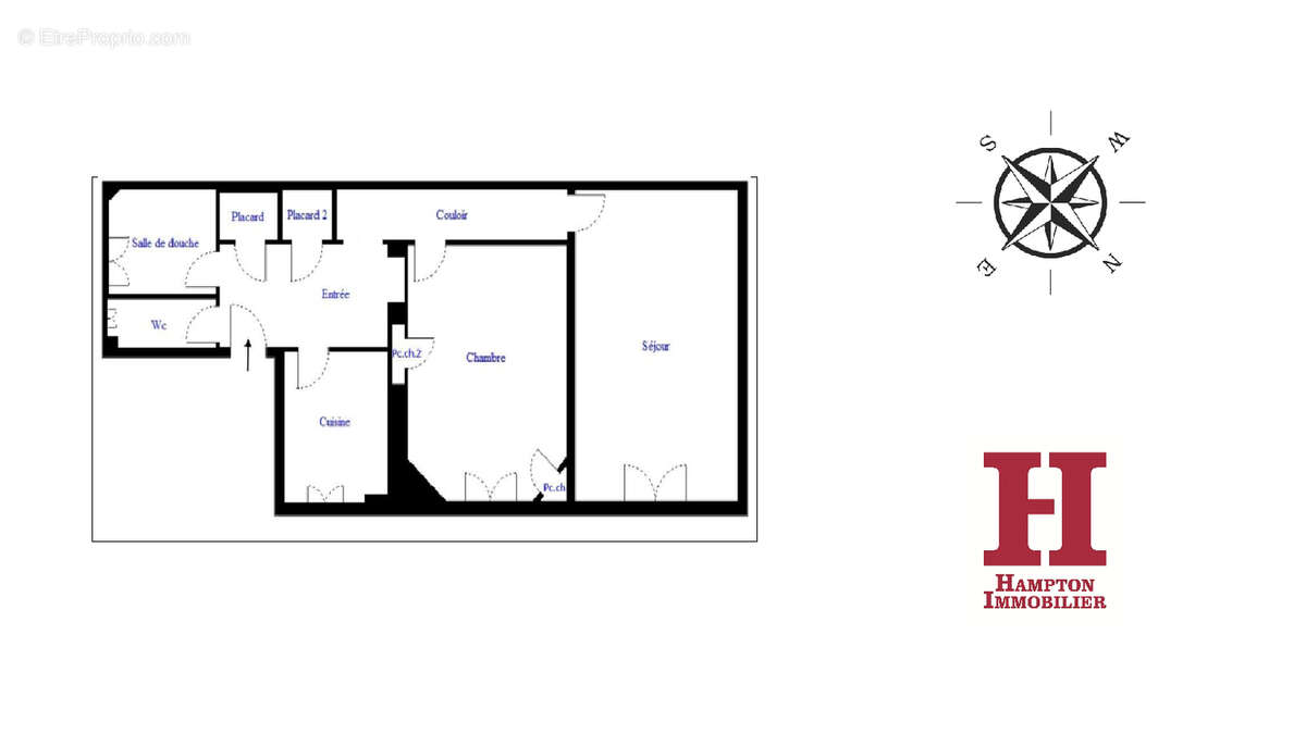 Appartement à PARIS-19E