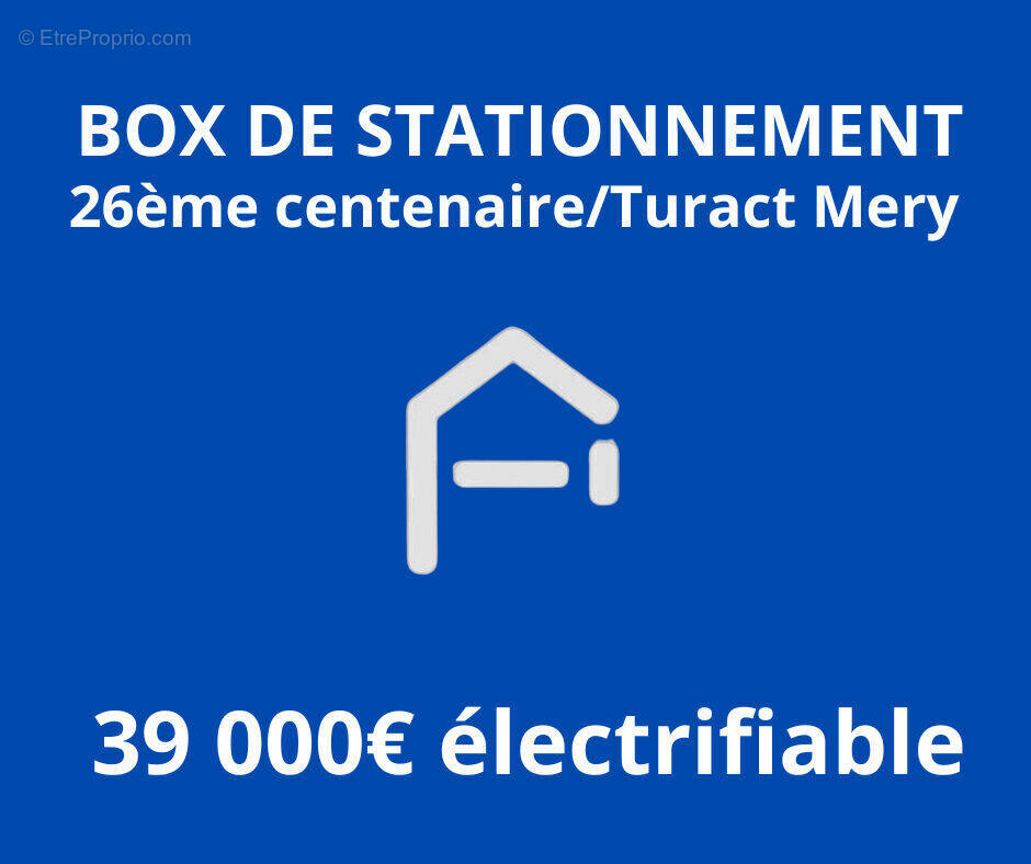 Parking à MARSEILLE-8E