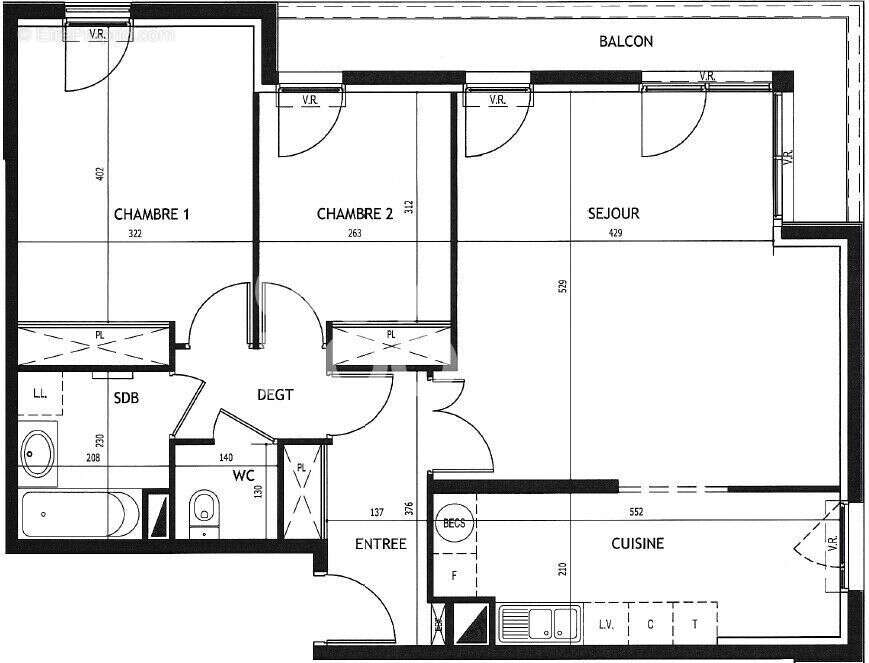 Appartement à ASNIERES-SUR-SEINE