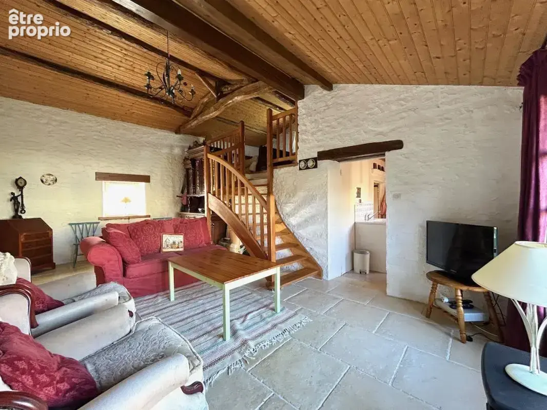 2 maisons avec gite, 3 chambres et un bureau, maison pierres - photo 11